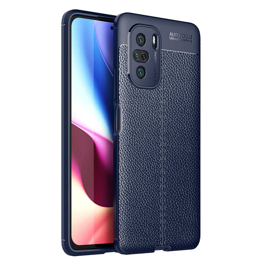Xiaomi Mi 11İ Kılıf NXXA Niss Silikon Kapak-Lacivert