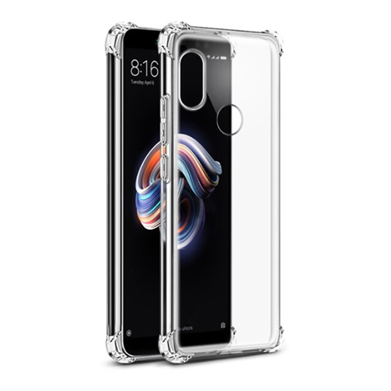 Xiaomi Mi A2 Lite Kılıf NXXA Nitro Anti Shock Silikon-Renksiz
