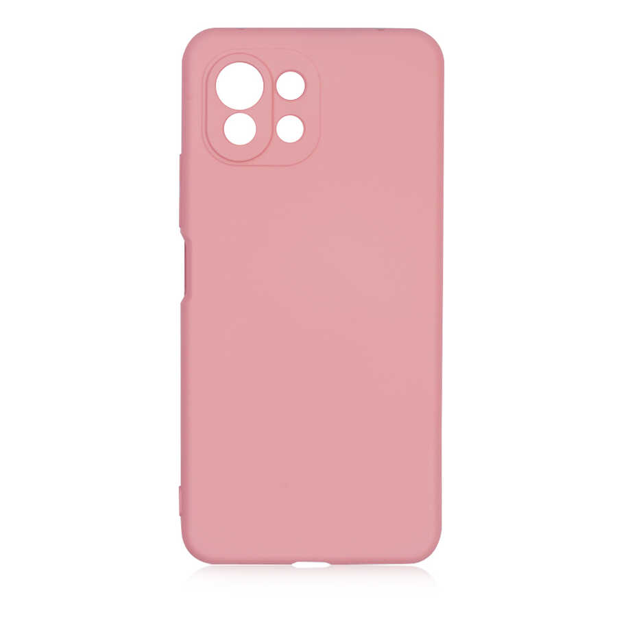 Xiaomi Mi 11 Lite Kılıf NXXA Mara LaAAKan Kapak-Pembe Açık