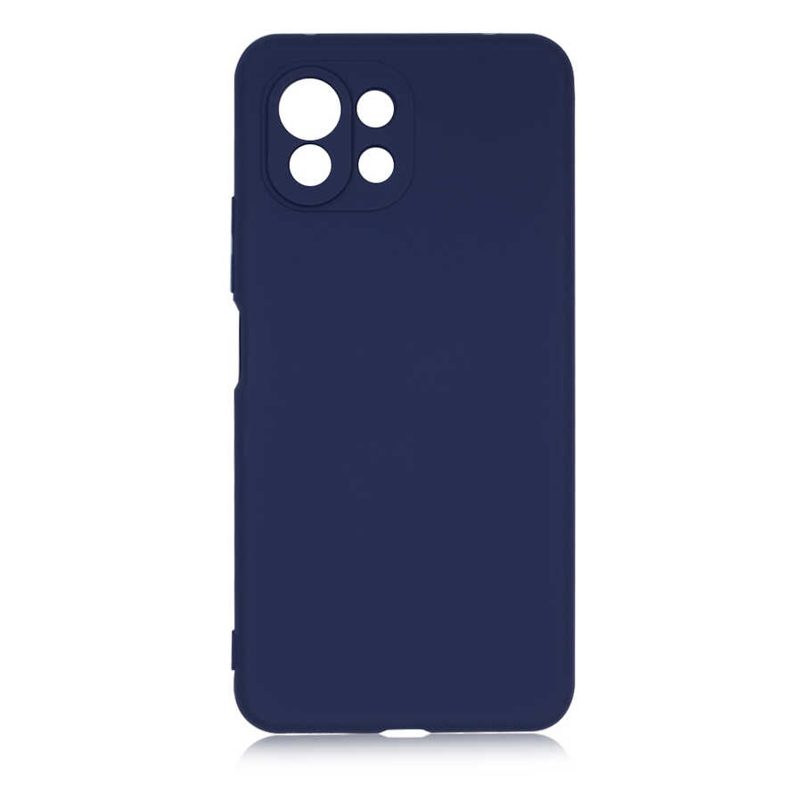 Xiaomi Mi 11 Lite Kılıf NXXA Mara LaAAKan Kapak-Lacivert