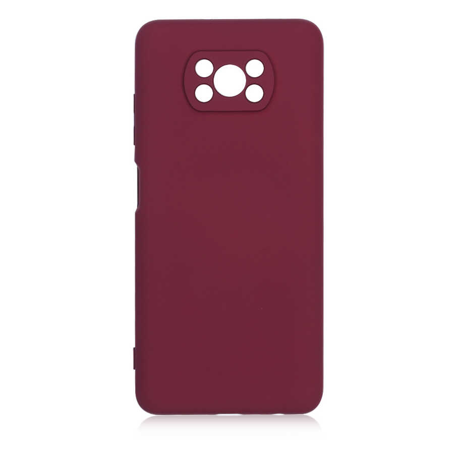 Xiaomi Poco X3 Kılıf NXXA Mara LaAAKan Kapak-Koyu Mor