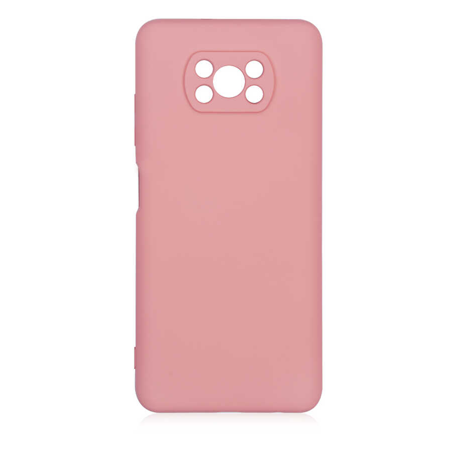 Xiaomi Poco X3 Kılıf NXXA Mara LaAAKan Kapak-Pembe Açık