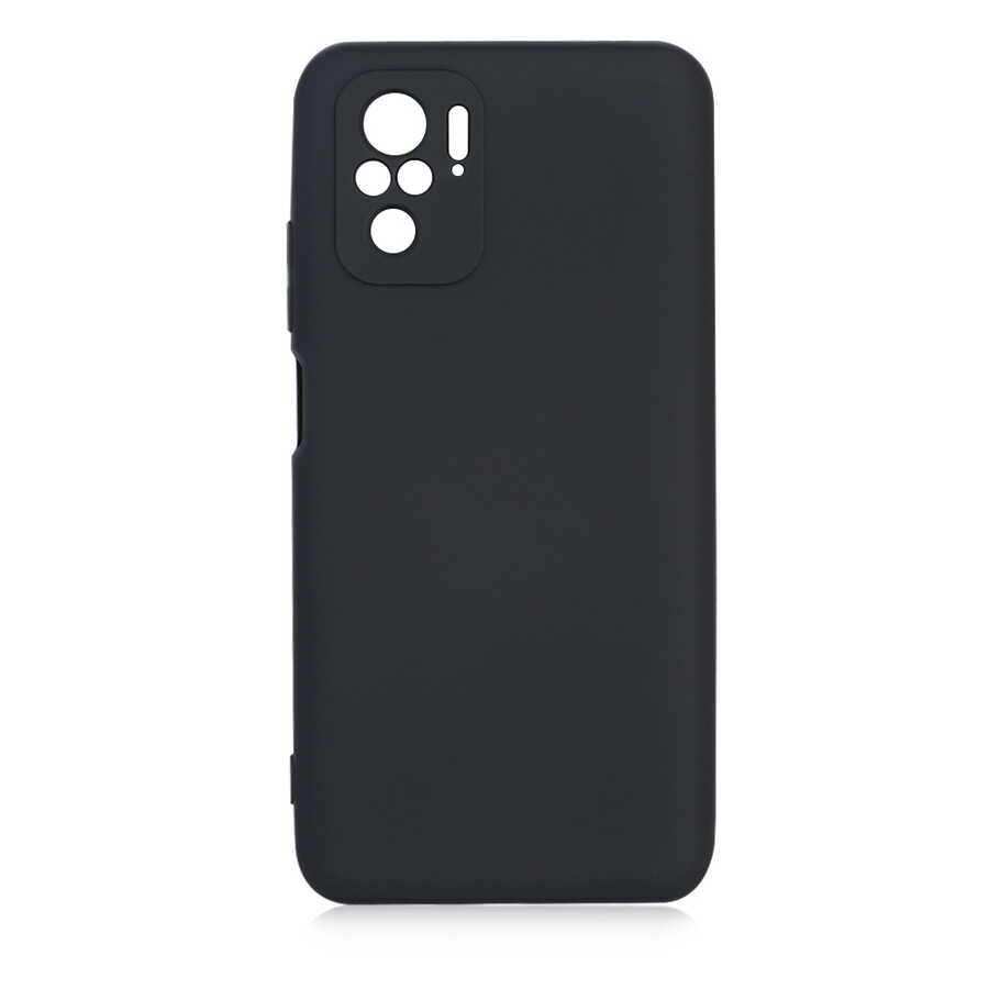 Xiaomi Redmi Note 10 Kılıf NXXA Mara LaAAKan Kapak-Siyah