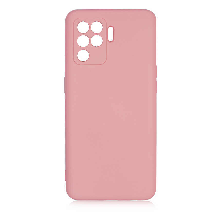 Oppo Reno 5 Lite Kılıf NXXA Mara LaAAKan Kapak-Pembe Açık