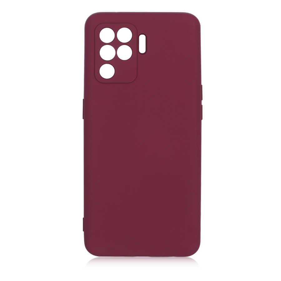 Oppo Reno 5 Lite Kılıf NXXA Mara LaAAKan Kapak-Koyu Mor