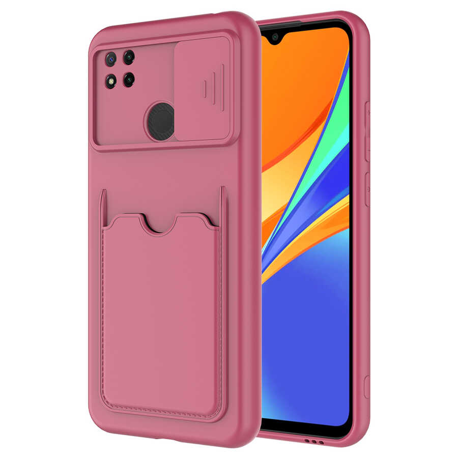 Xiaomi Redmi 9C Kılıf ​NXXA Kartix Kapak-Koyu Mor