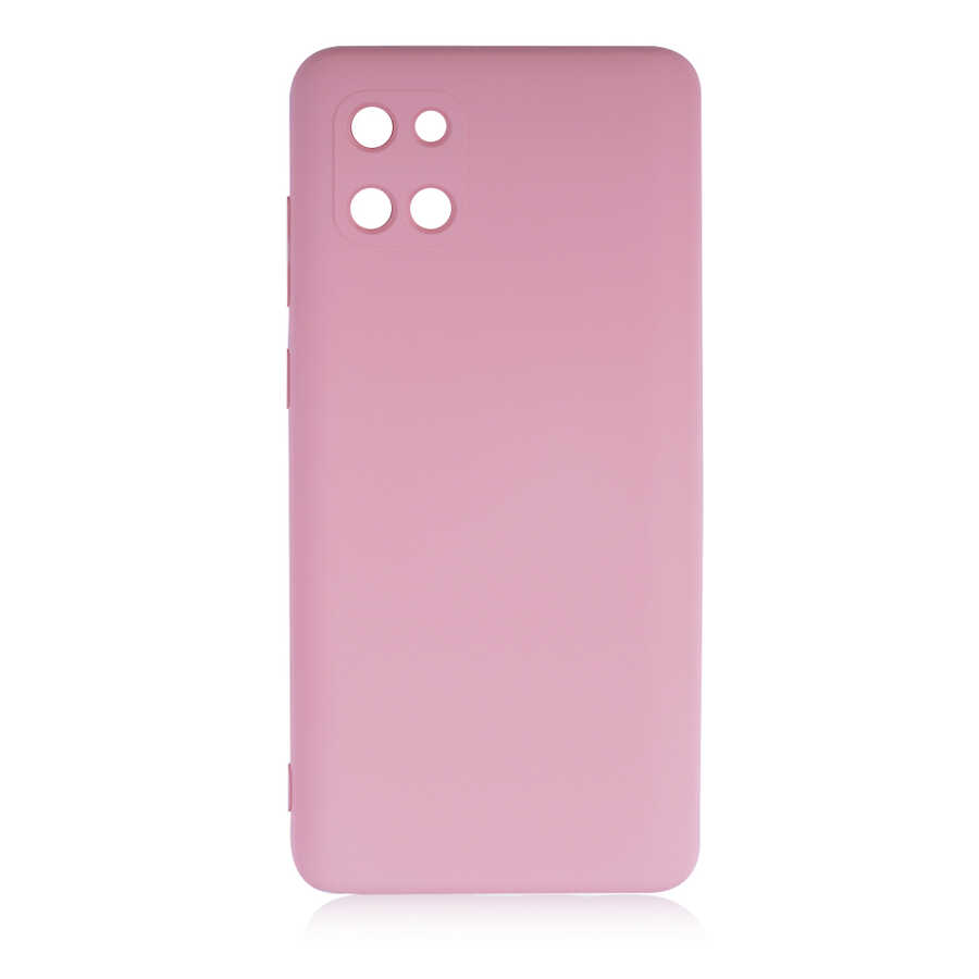 Galaxy A81 (Note 10 Lite) Kılıf NXXA Mara LaAAKan Kapak-Pembe Açık