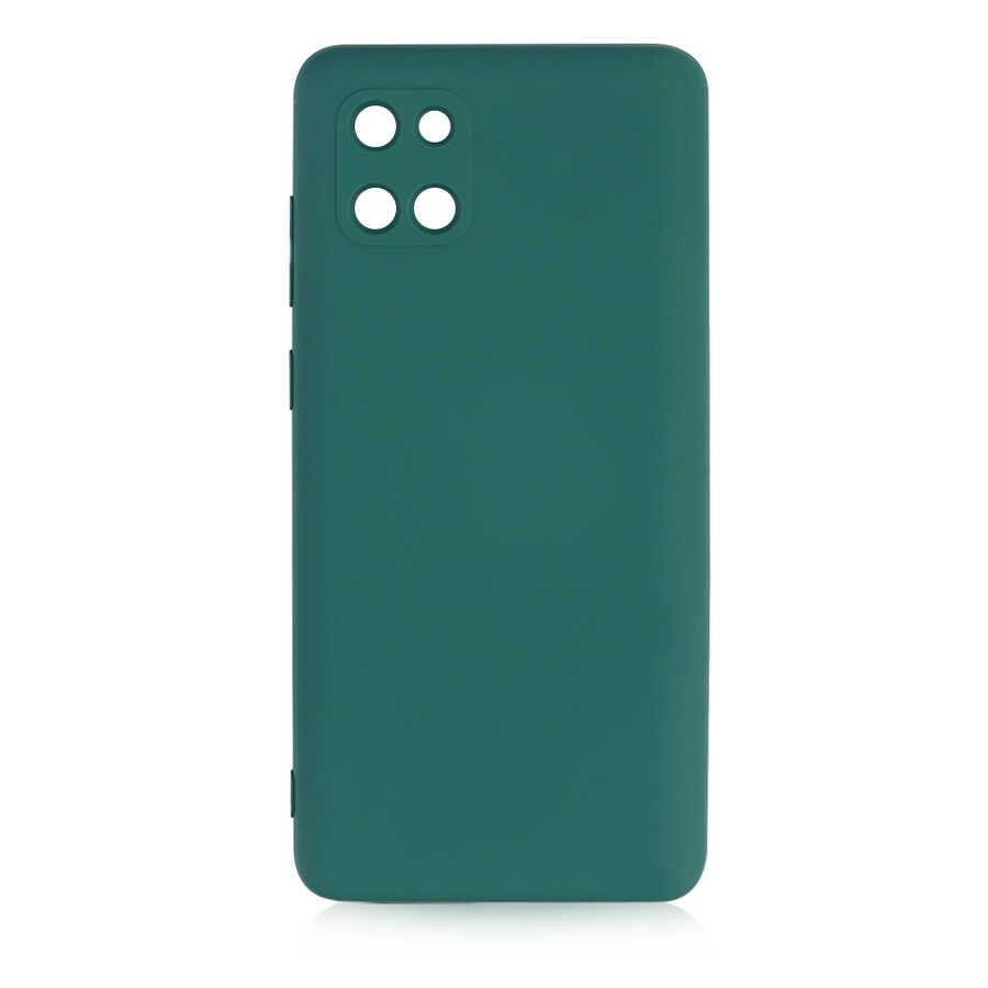 Galaxy A81 (Note 10 Lite) Kılıf NXXA Mara LaAAKan Kapak-Koyu Yeşil