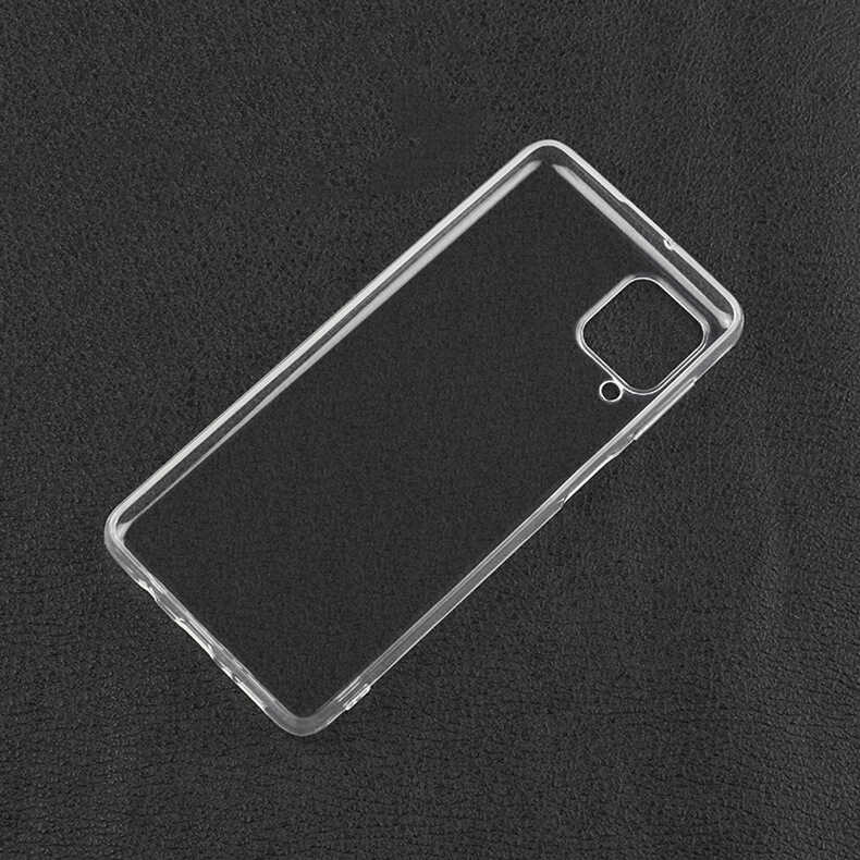 Galaxy A22 4G Kılıf NXXA Süper Silikon Kapak-Renksiz