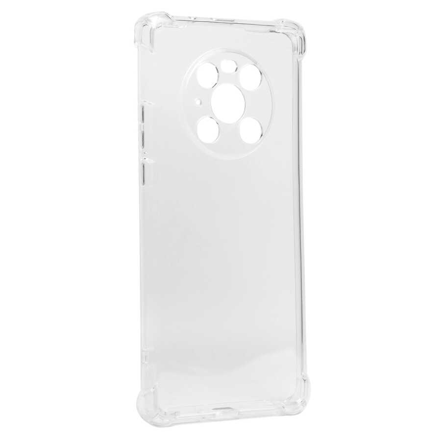 Huawei Mate 40 Pro Kılıf NXXA Kamera Korumalı Nitro Anti Shock Silikon-Renksiz