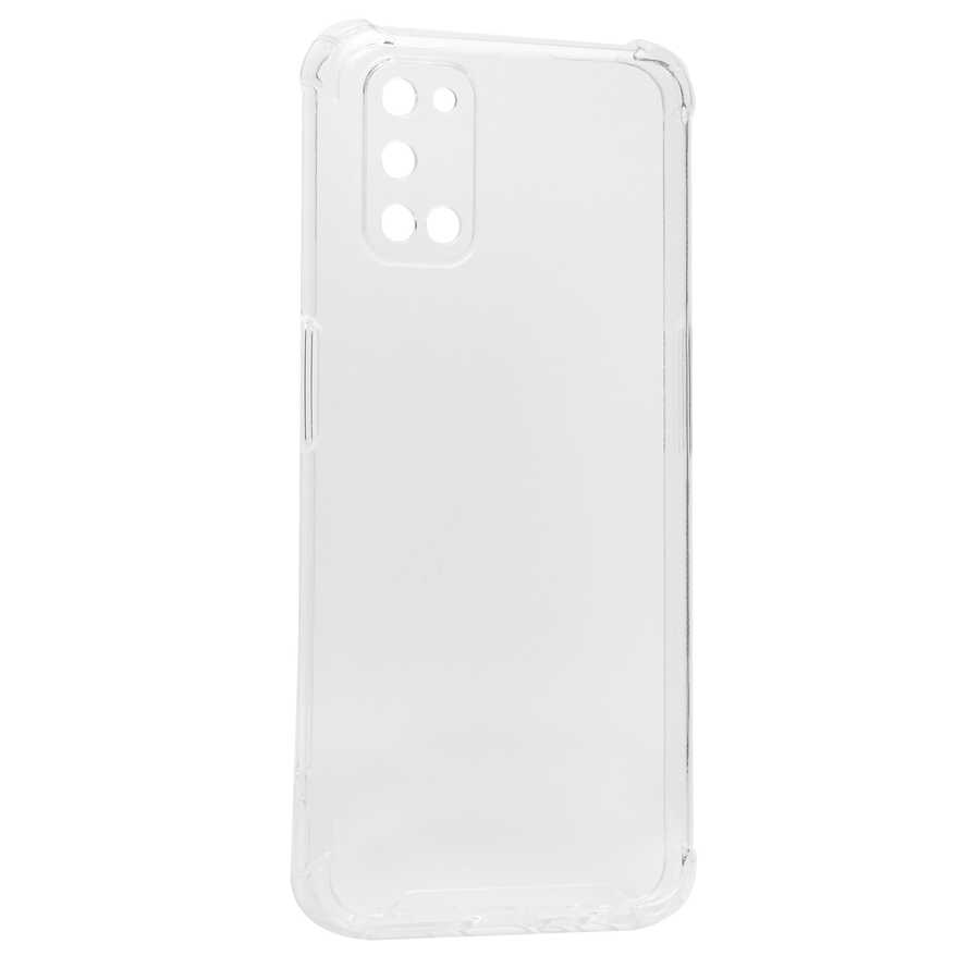 Oppo A72 Kılıf NXXA Kamera Korumalı Nitro Anti Shock Silikon-Renksiz