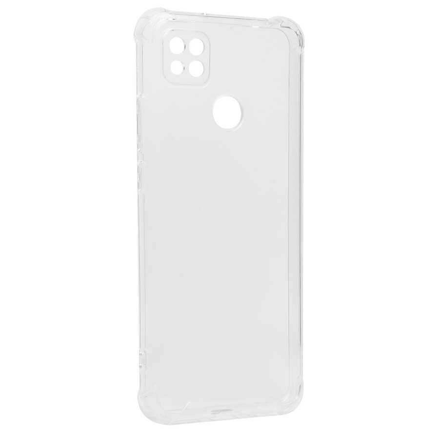 Xiaomi Redmi 9C Kılıf NXXA Kamera Korumalı Nitro Anti Shock Silikon-Renksiz