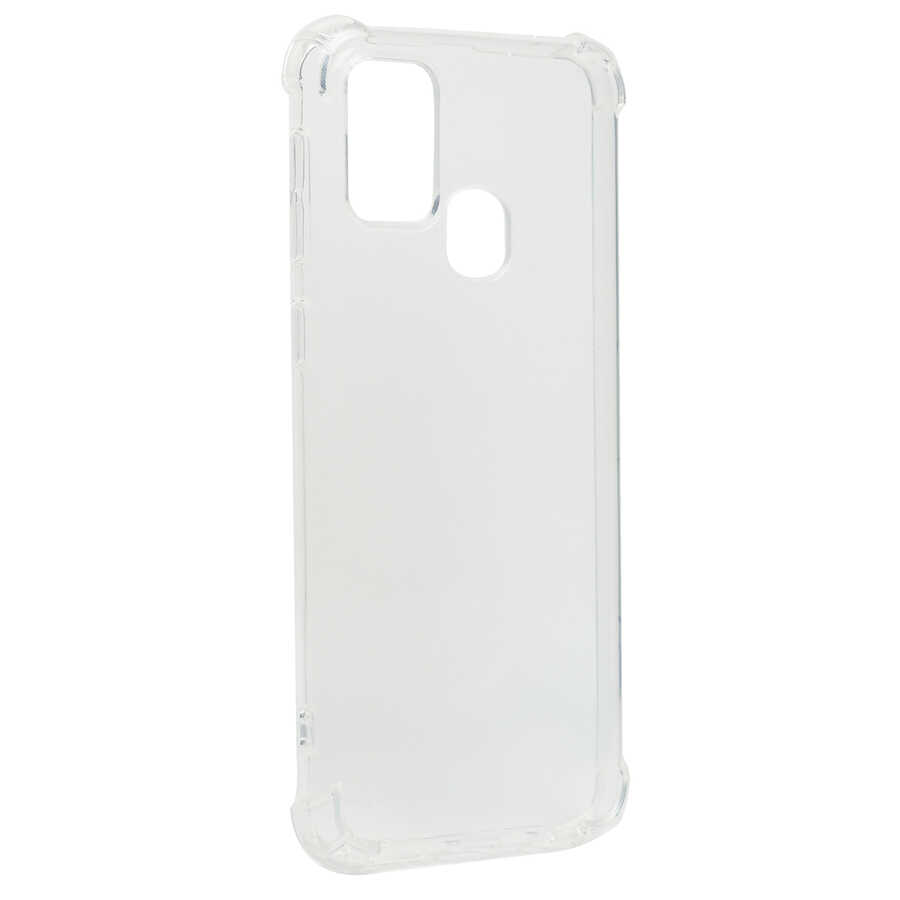 Galaxy M31 Kılıf NXXA Kamera Korumalı Nitro Anti Shock Silikon-Renksiz