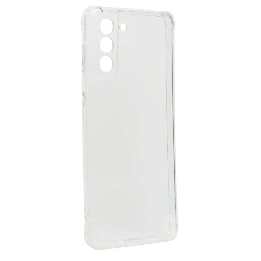 Galaxy S21 Plus Kılıf NXXA Kamera Korumalı Nitro Anti Shock Silikon-Renksiz