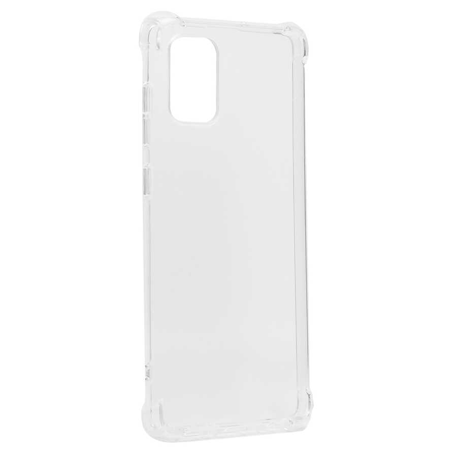 Galaxy A71 Kılıf NXXA Kamera Korumalı Nitro Anti Shock Silikon-Renksiz