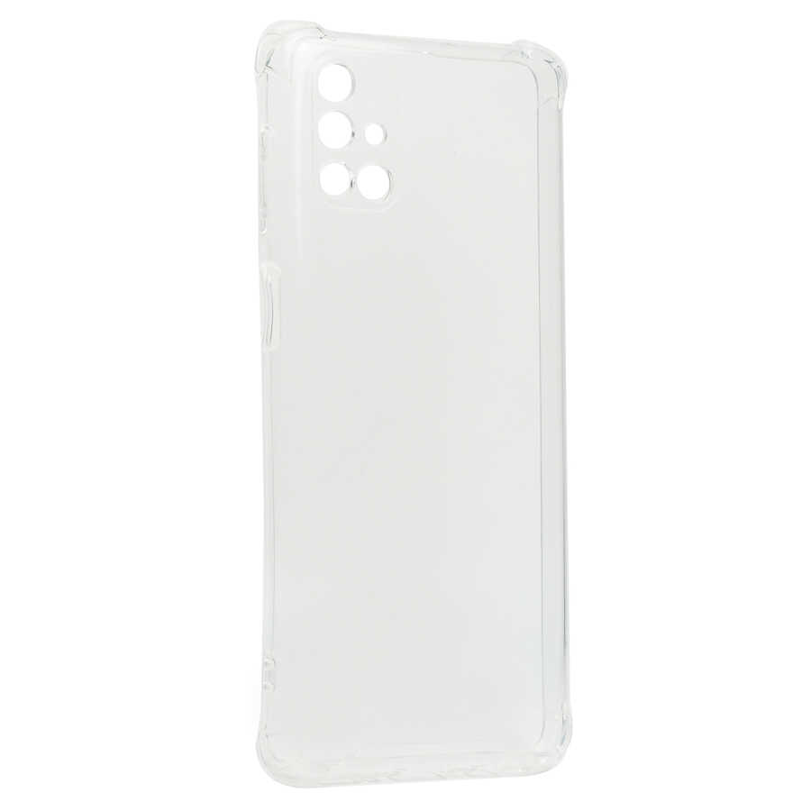 Galaxy M51 Kılıf NXXA Kamera Korumalı Nitro Anti Shock Silikon-Renksiz