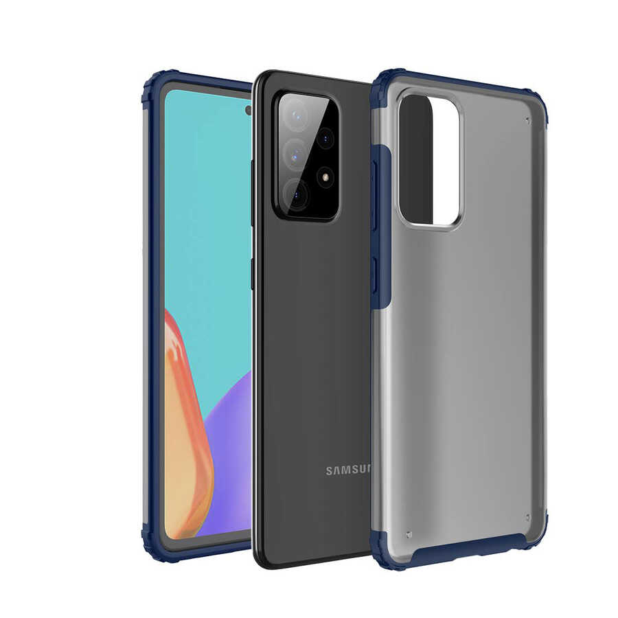 Galaxy A52 Kılıf NXXA Volks Kapak-Lacivert