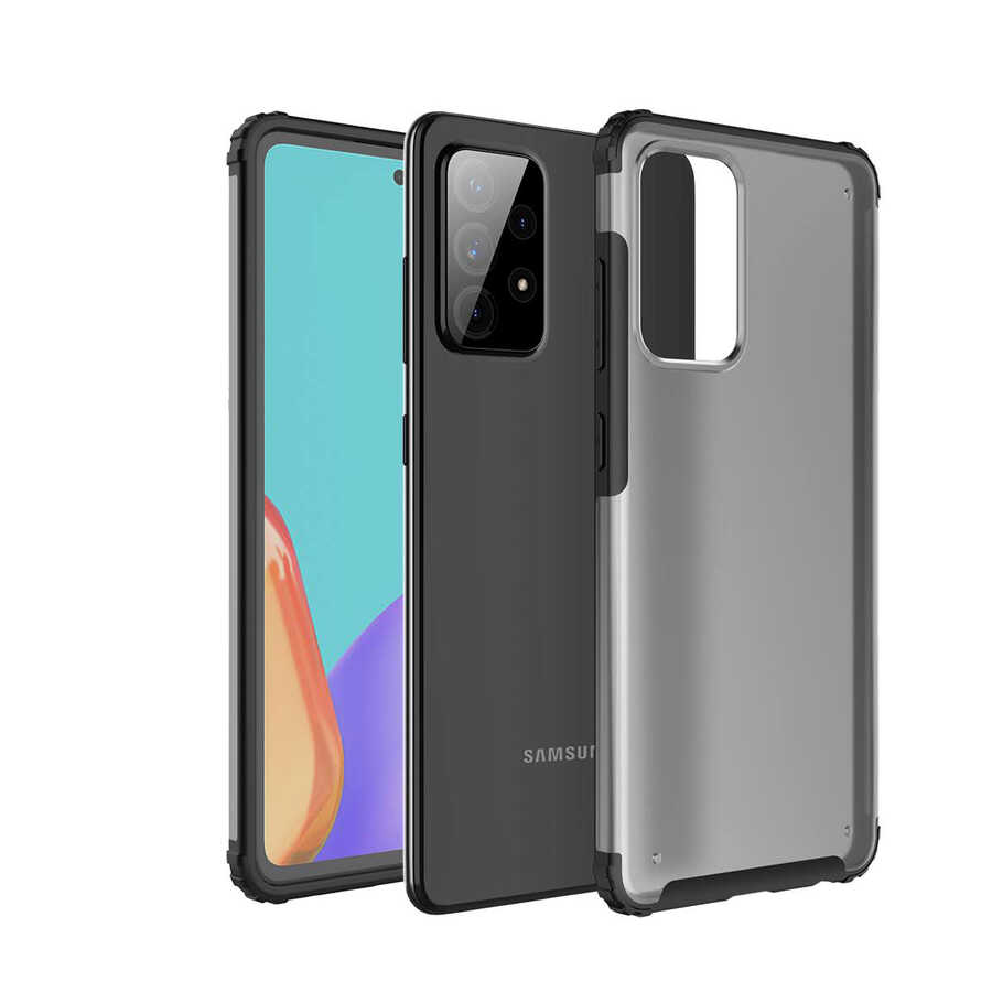 Galaxy A52 Kılıf NXXA Volks Kapak-Siyah