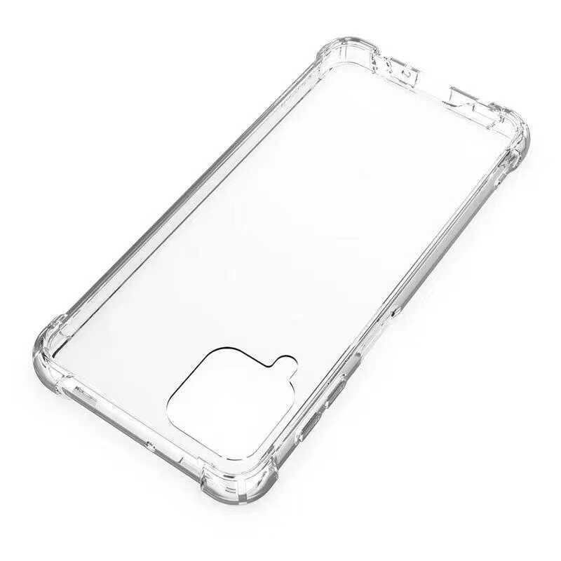 Galaxy A22 4G Kılıf NXXA Nitro Anti Shock Silikon-Renksiz