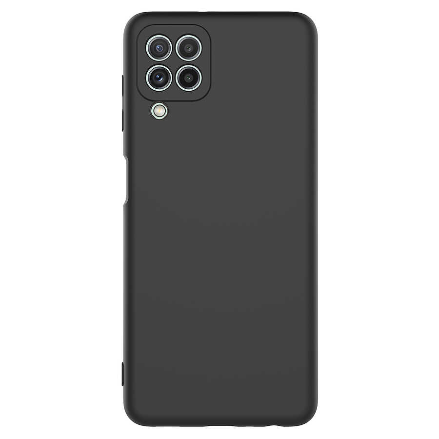 Galaxy A22 4G Kılıf NXXA Mara LaAAKan Kapak-Siyah