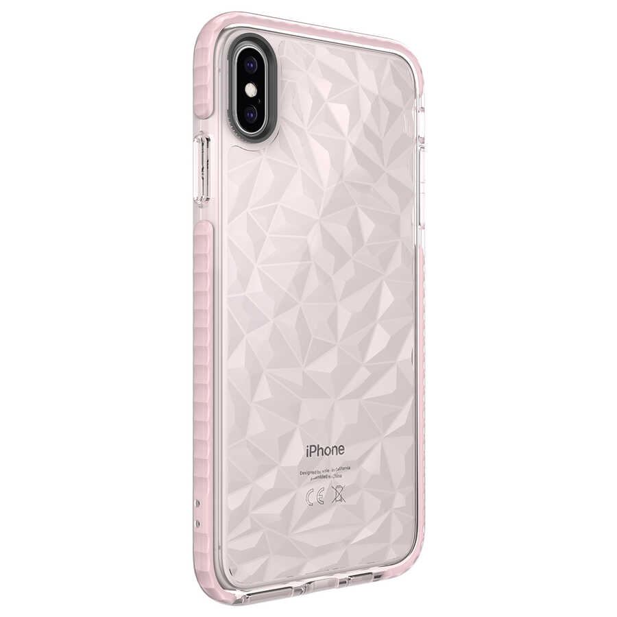 iPhone XS Max 6.5 Uyumlu NXXA Buzz Kapak-Pembe