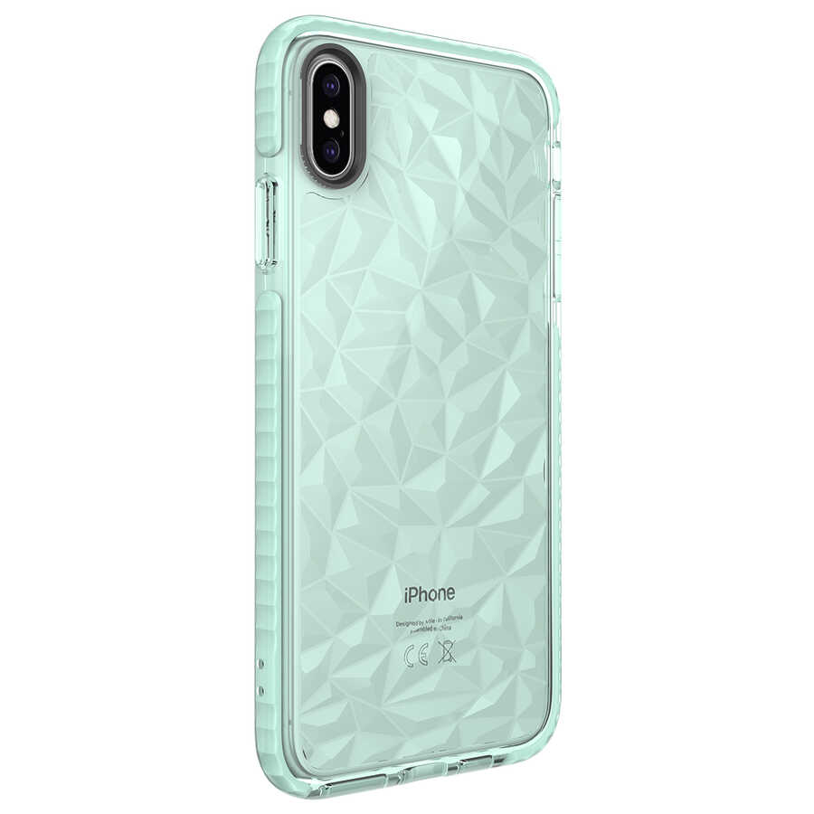 iPhone XS Max 6.5 Uyumlu NXXA Buzz Kapak-Yeşil