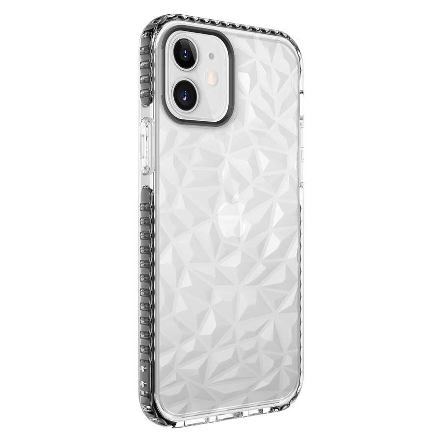 iPhone 12 Kılıf NXXA Buzz Kapak-Siyah