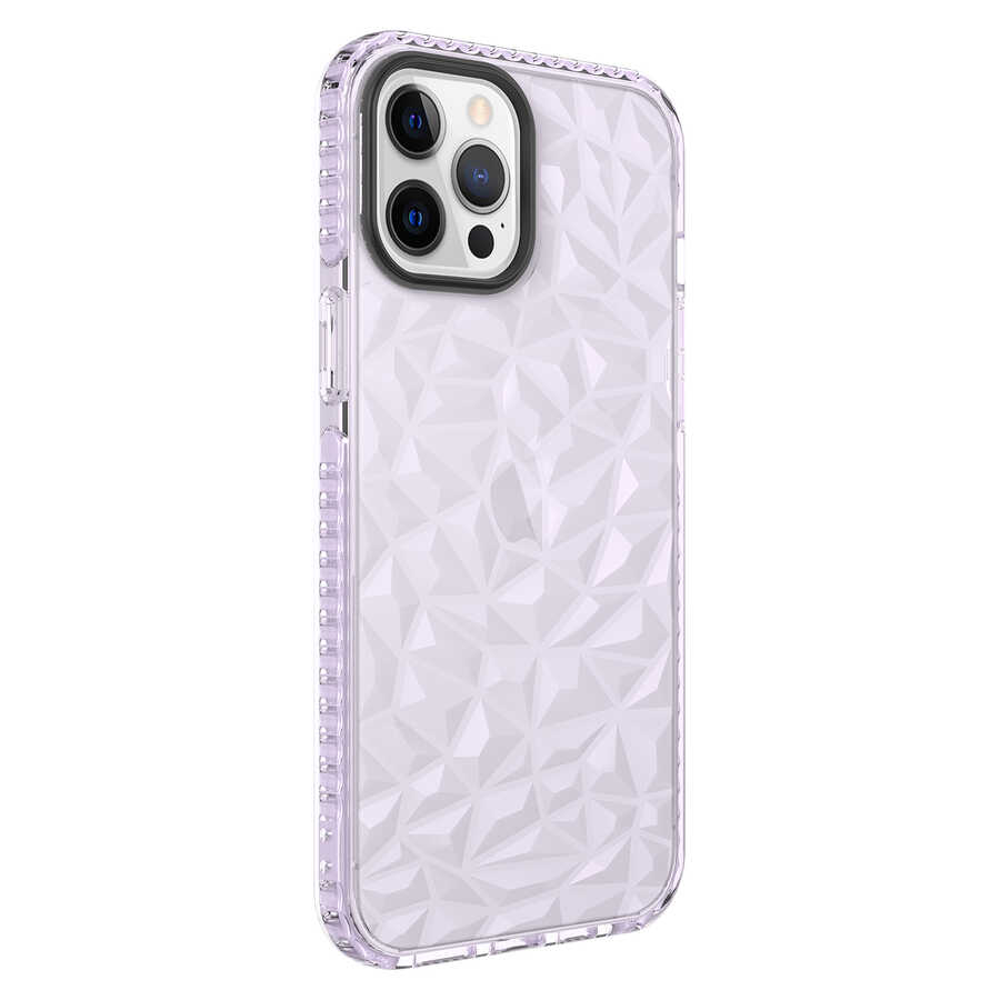 iPhone 12 Pro Max Uyumlu NXXA Buzz Kapak-Mor