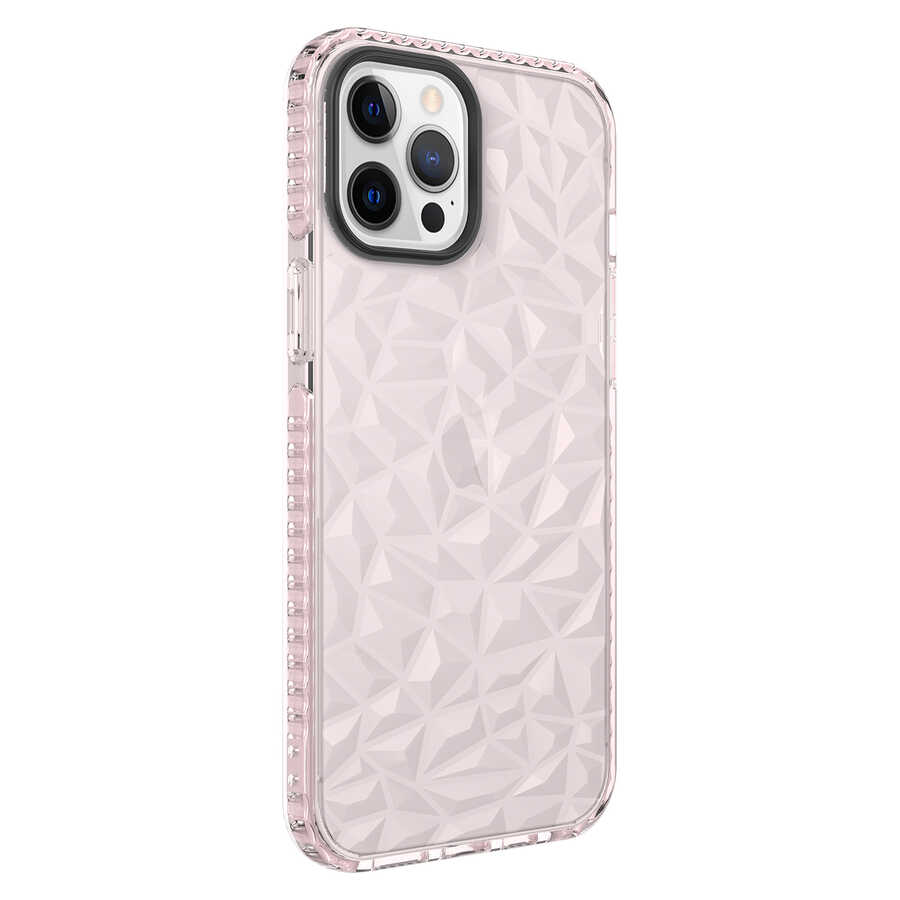 iPhone 12 Pro Max Uyumlu NXXA Buzz Kapak-Pembe