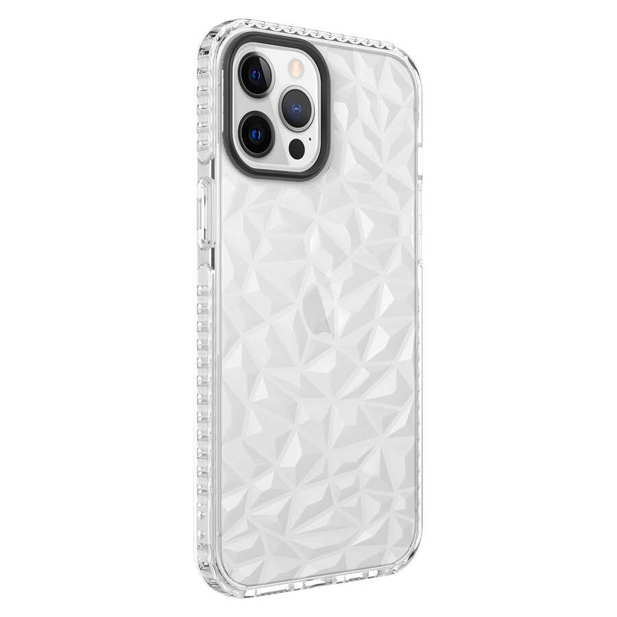 iPhone 12 Pro Max Kılıf NXXA Buzz Kapak-Beyaz