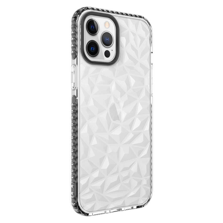 iPhone 12 Pro Max Uyumlu NXXA Buzz Kapak-Siyah