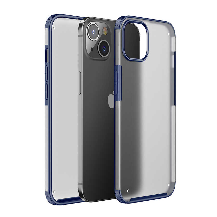 iPhone 13 Mini Kılıf NXXA Volks Kapak-Lacivert