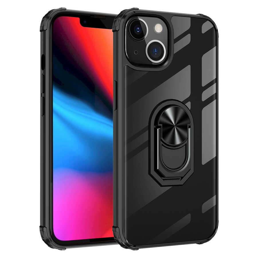 iPhone 13 Mini Uyumlu NXXA Mola Kapak-Siyah