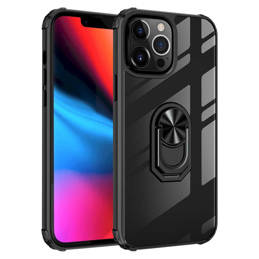 iPhone 13 Pro Max Uyumlu NXXA Mola Kapak-Siyah