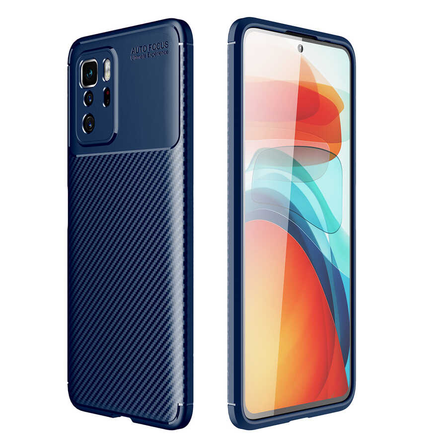 Xiaomi Poco X3 GT Kılıf NXXA Negro Silikon Kapak-Lacivert