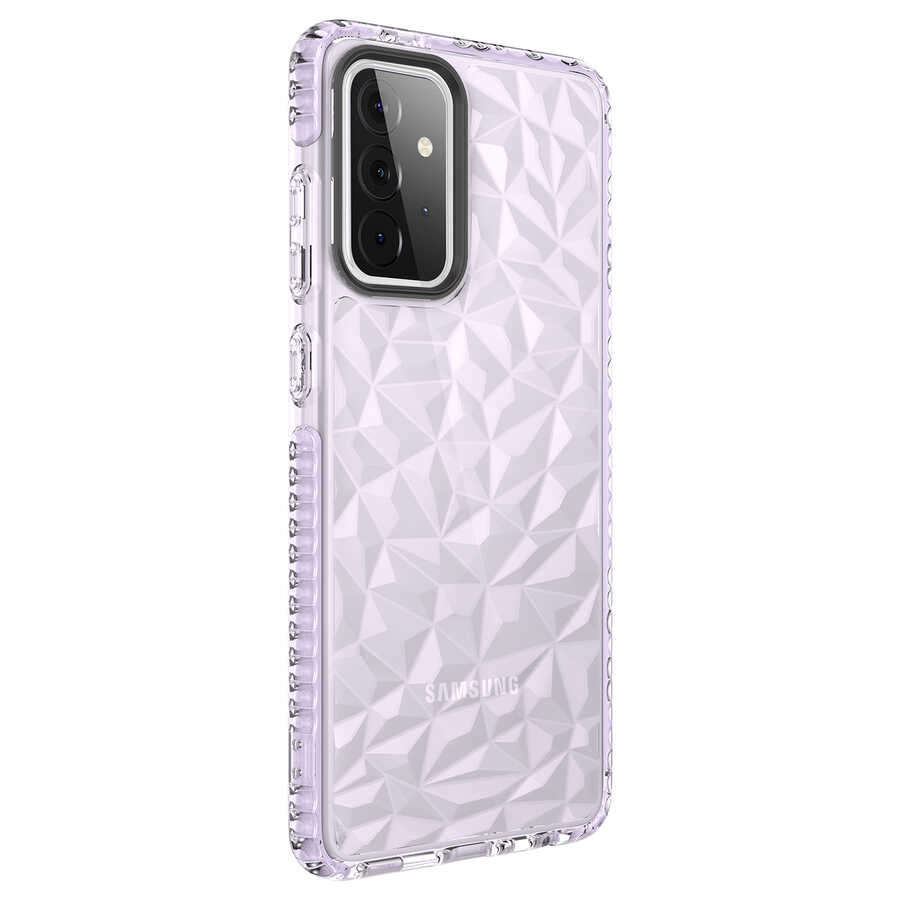Galaxy A72 Kılıf NXXA Buzz Kapak-Mor