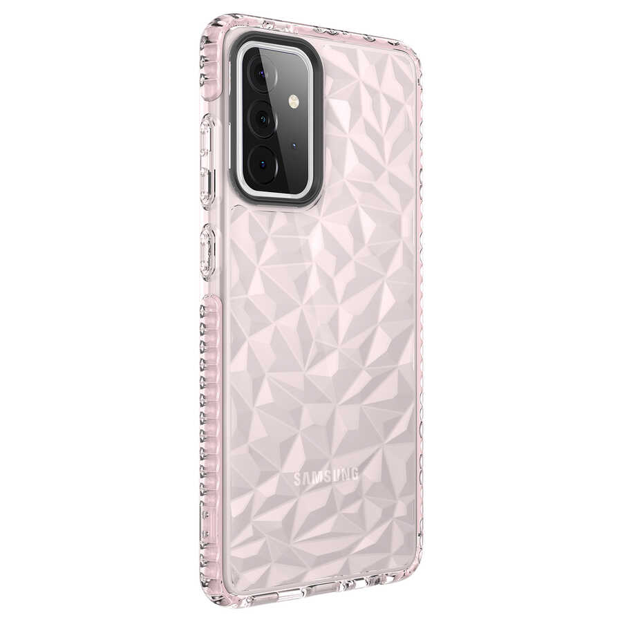 Galaxy A72 Kılıf NXXA Buzz Kapak-Pembe