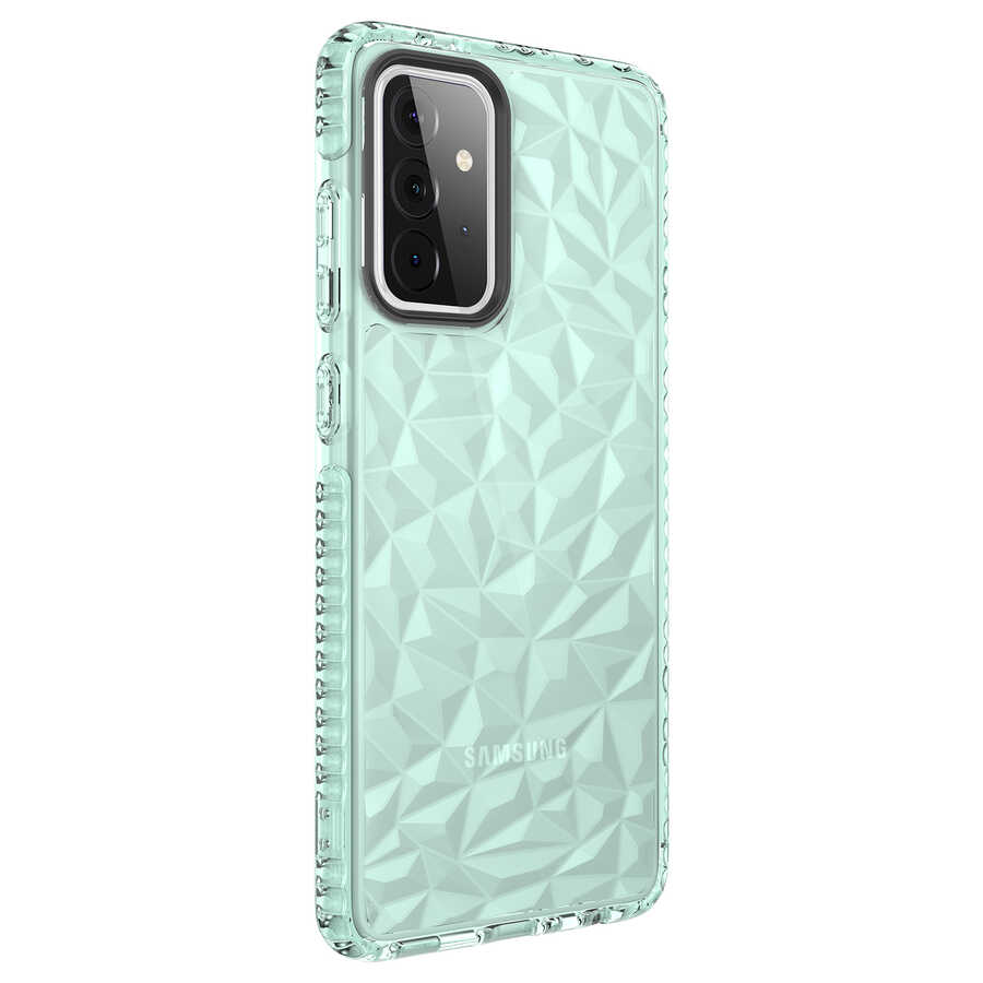Galaxy A72 Kılıf NXXA Buzz Kapak-Yeşil