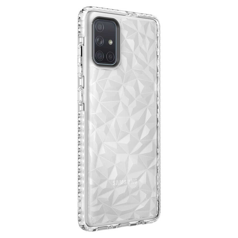 Galaxy A71 Kılıf NXXA Buzz Kapak-Beyaz