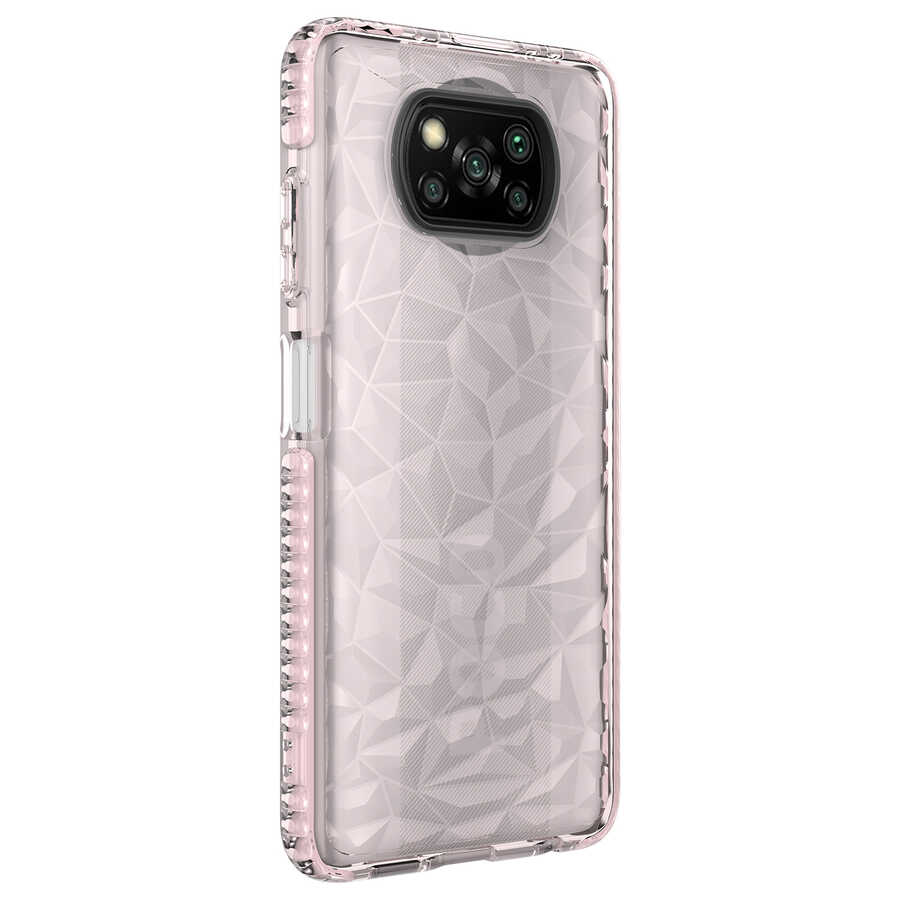 Xiaomi Poco X3 Kılıf NXXA Buzz Kapak-Pembe