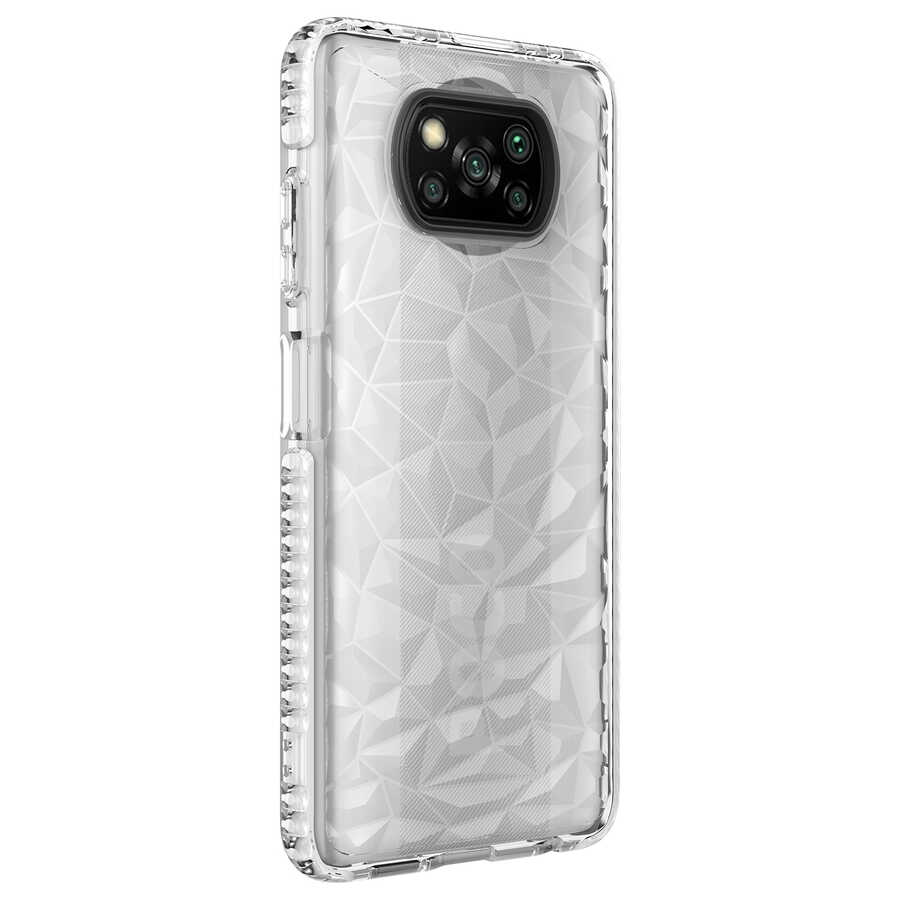 Xiaomi Poco X3 Kılıf NXXA Buzz Kapak-Beyaz