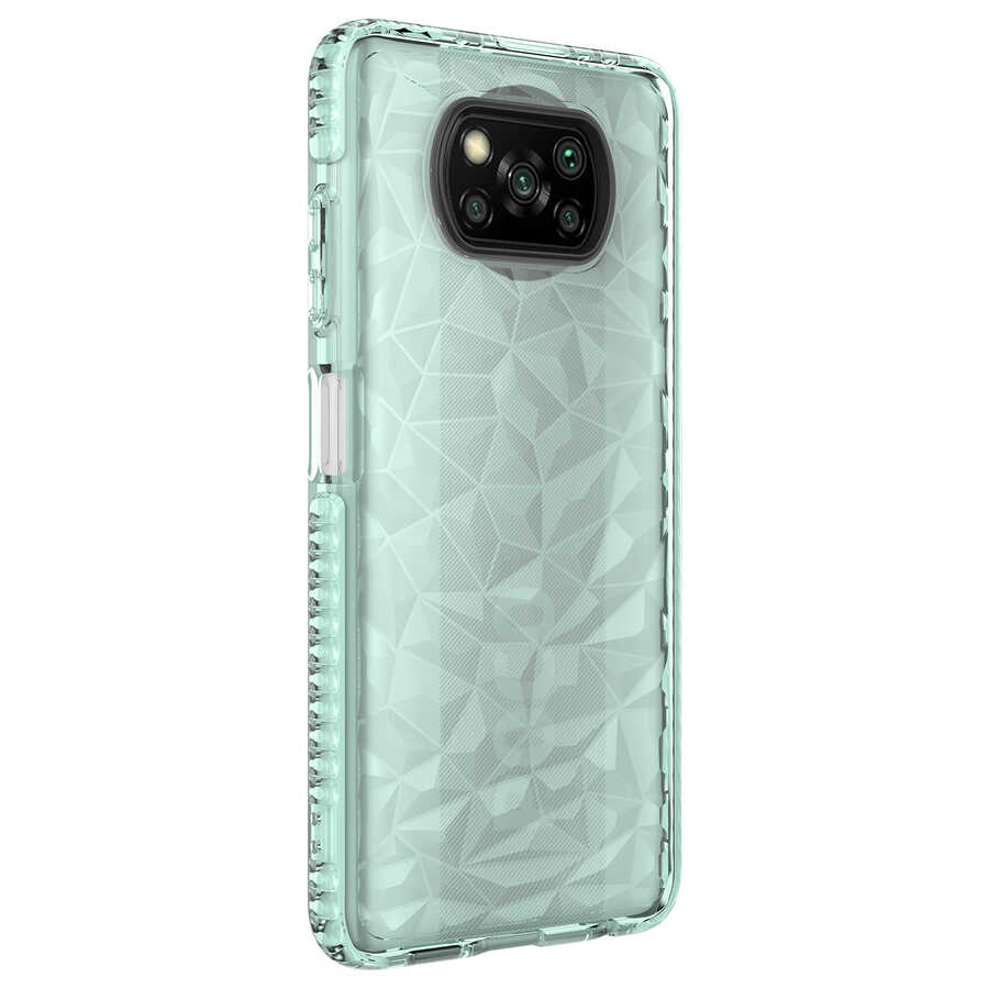 Xiaomi Poco X3 Kılıf NXXA Buzz Kapak-Yeşil