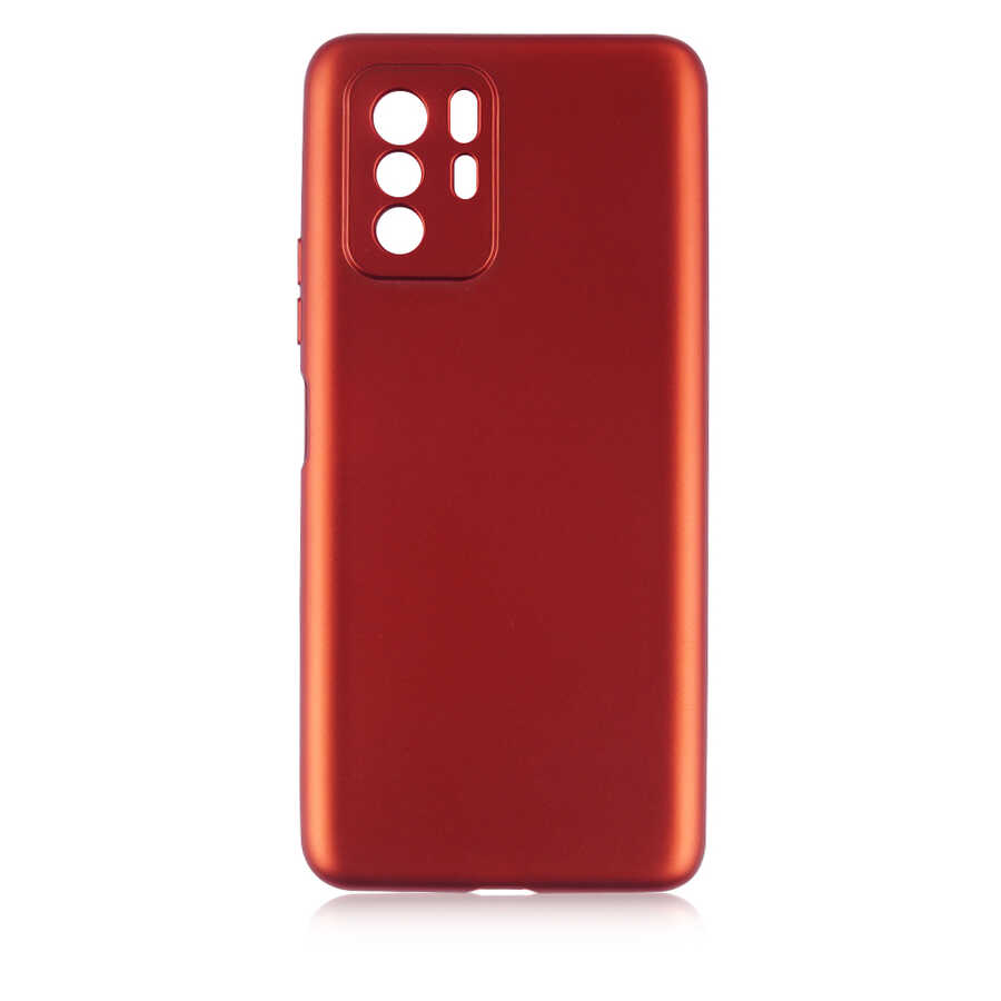 Xiaomi Poco X3 GT Kılıf NXXA Premier Silikon Kapak-Kırmızı