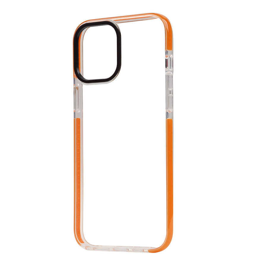 iPhone 12 Pro Max Kılıf NXXA Punto Kapak-Turuncu