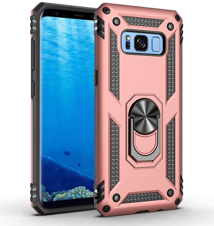 Galaxy S8 Kılıf NXXA Vega Kapak-Rose Gold