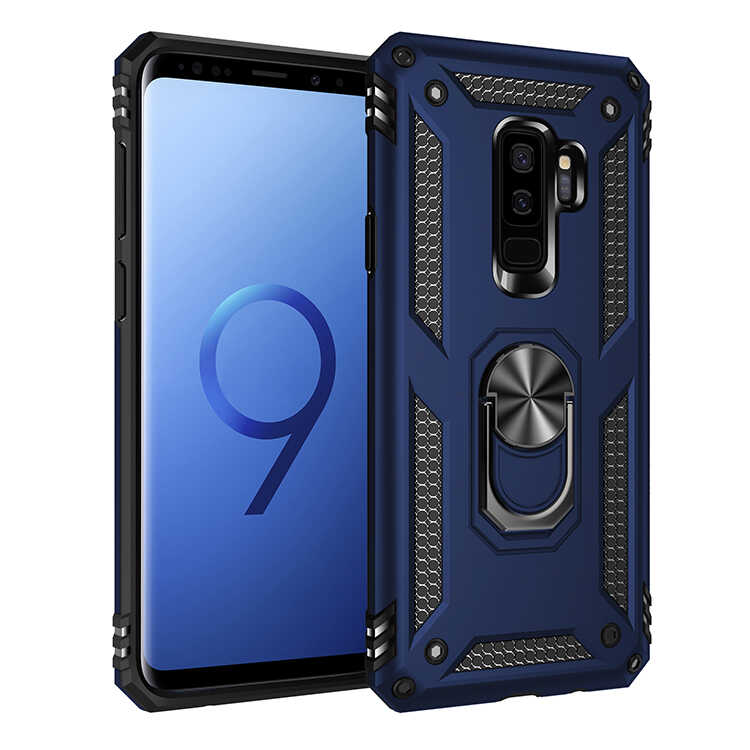 Galaxy S9 Plus Kılıf NXXA Vega Kapak-Mavi