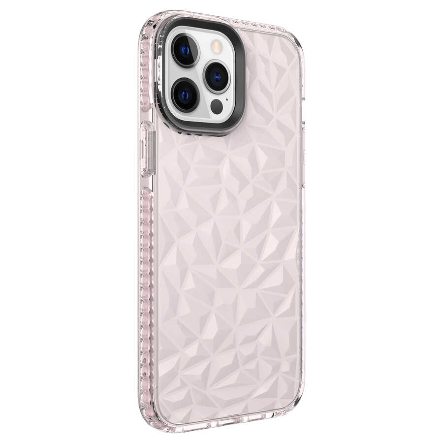 iPhone 13 Pro Uyumlu NXXA Buzz Kapak-Pembe