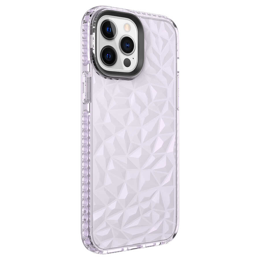iPhone 13 Pro Max Uyumlu NXXA Buzz Kapak-Mor