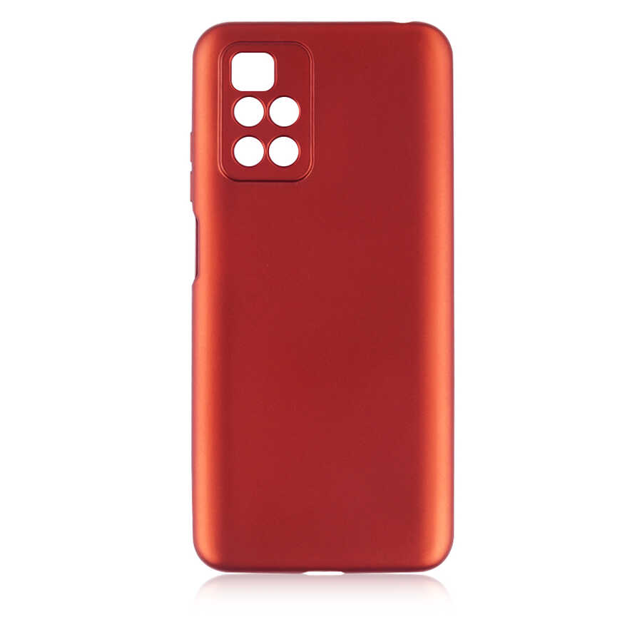 Xiaomi Redmi 10 Kılıf NXXA Premier Silikon Kapak-Kırmızı