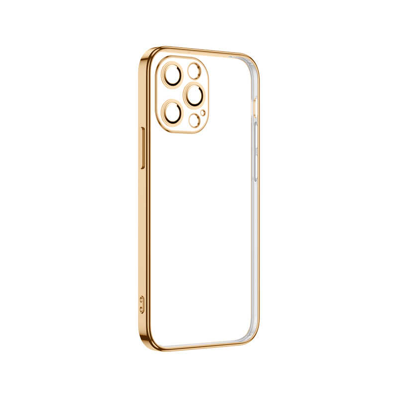 iPhone 12 Pro Kılıf NXXA Krep Kapak-Gold
